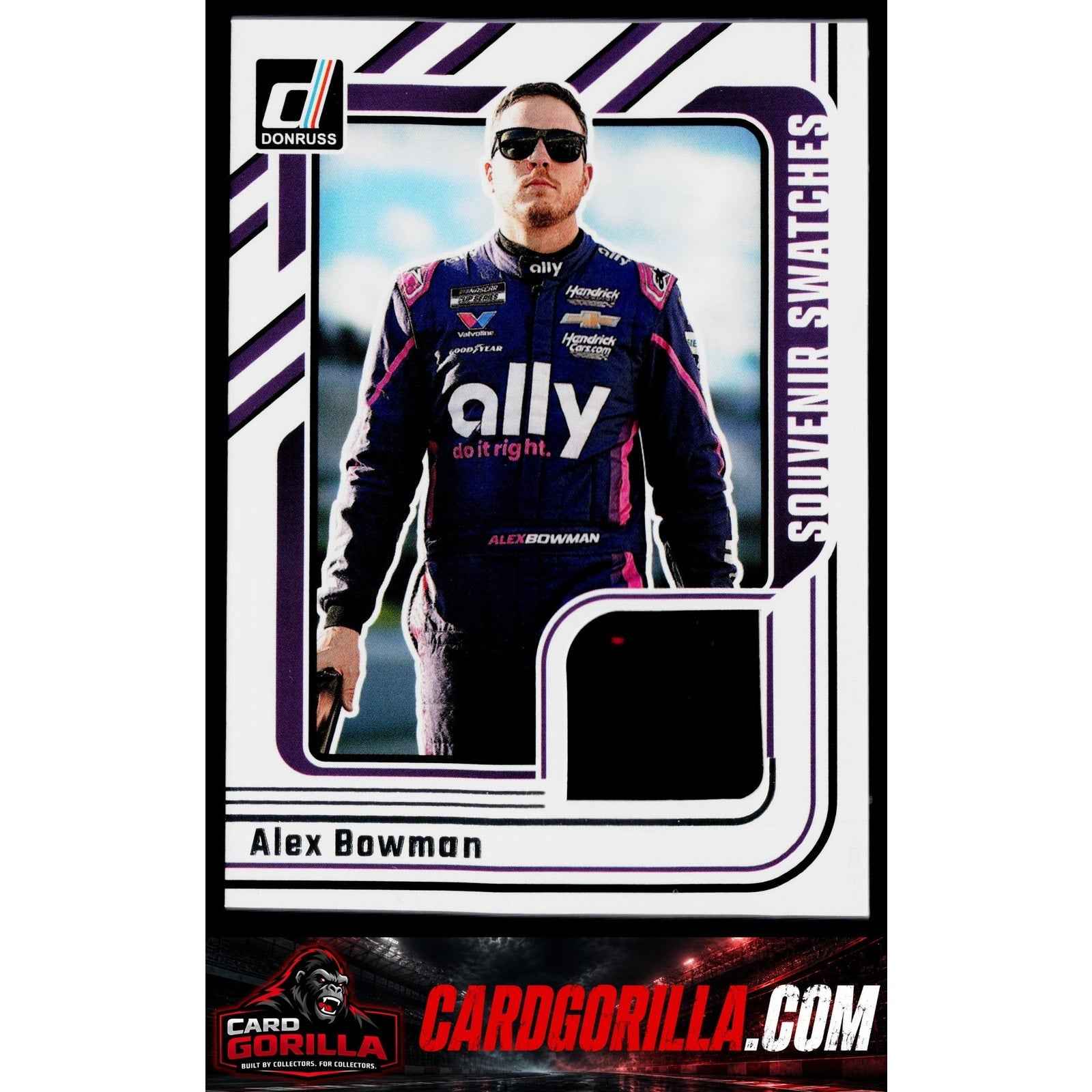 2026 Donruss #SVS-ABN Alex Bowman Souvenir Swatches