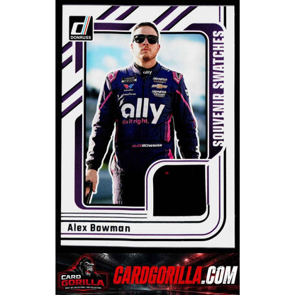 2026 Donruss #SVS-ABN Alex Bowman Souvenir Swatches