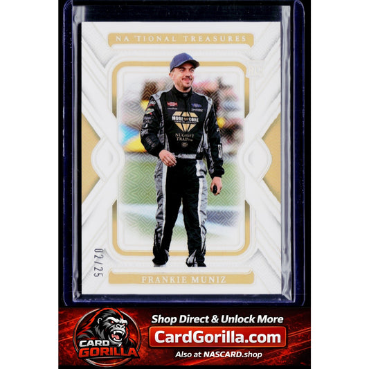 2025 Panini National Treasures #35 Frankie Muniz Holo Silver RC #/25