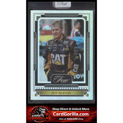 2025 Panini Turn Four #60 Jeff Burton Gold #/10