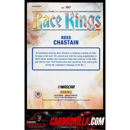 2024 Donruss #197 Ross Chastain Optic Orange Velocity