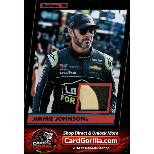 2019 Donruss #86-JJ Jimmie Johnson 1986 Retro Relics Holo Black #/10