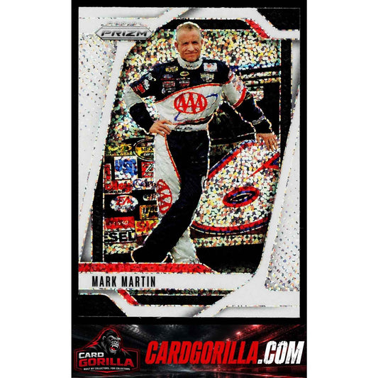 2025 Panini Prizm #56 Mark Martin White Sparkle