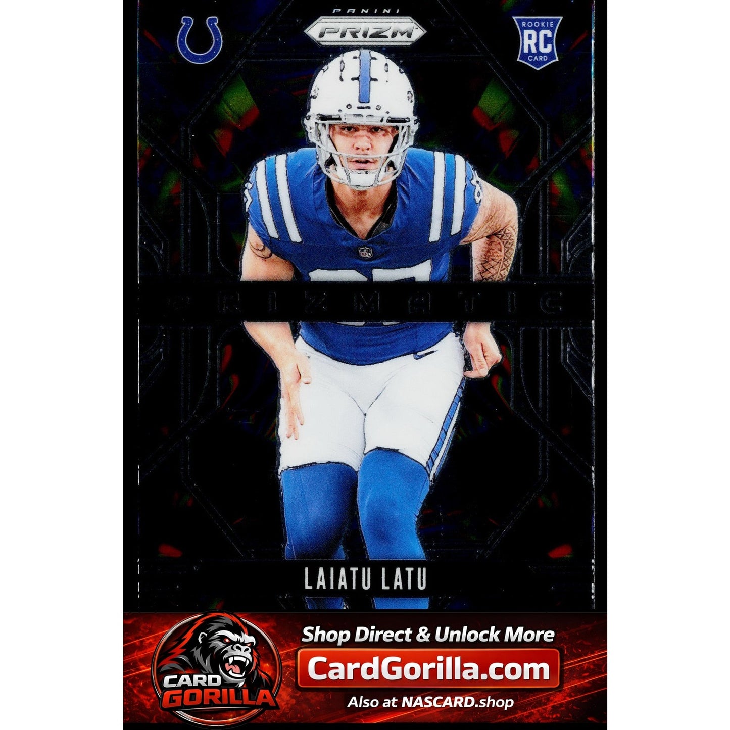 2024 Panini Prizm #5 Laiatu Latu Prizmatic