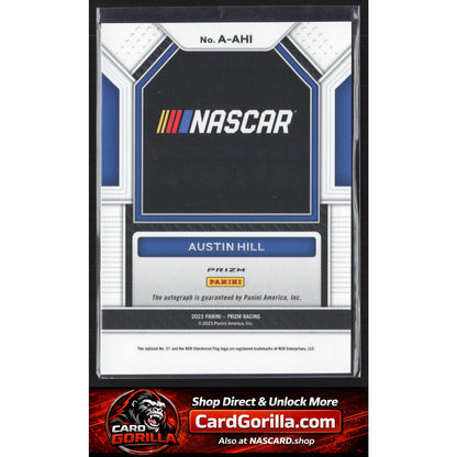 2023 Panini Prizm #A-AHI Austin Hill Autographs Prizm