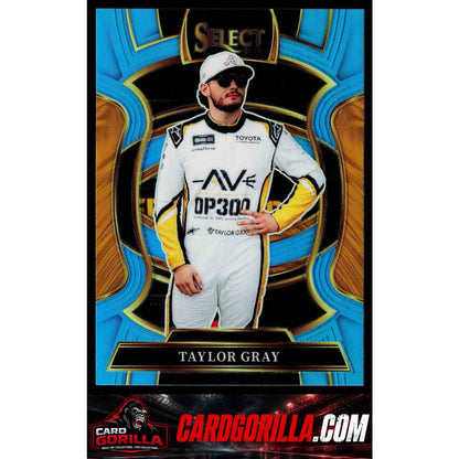 2026 Panini Select #88 Taylor Gray Light Blue Prizms #/199