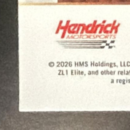 2026 Panini Select NASCAR Chase Elliott #5 Claim to Fame Red Prizms /99