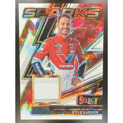 2026 Panini Select NASCAR Kyle Larson #15 Sparks Ice Prizms