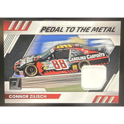2026 Panini Donruss NASCAR Racing Connor Zilisch #3 Pedal to the Metal Materials