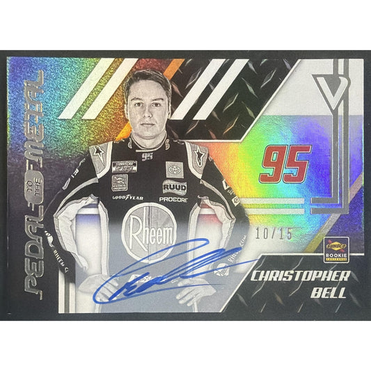 2020 Panini Chronicles Christopher Bell #36 Pedal to the Metal Auto 10/15