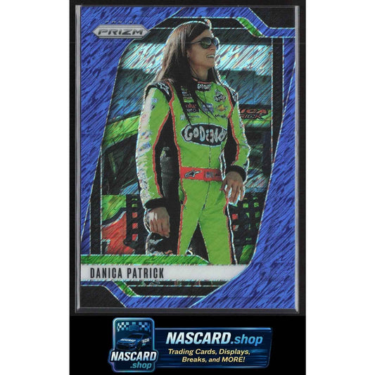 2025 Panini Prizm #94 Danica Patrick FOTL Blue Shimmer #/10