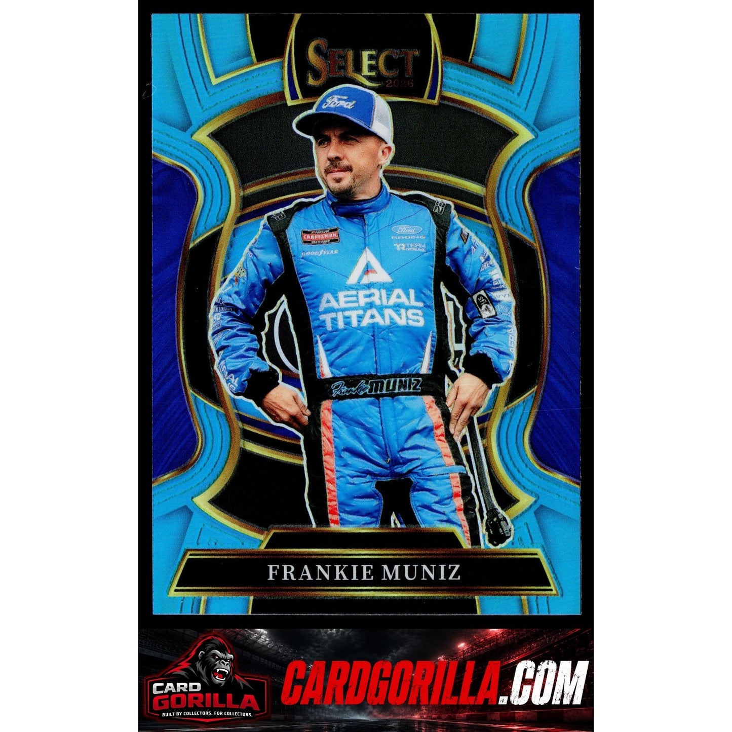 2026 Panini Select #36 Frankie Muniz Light Blue Prizms #/199