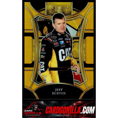 2024 Panini Select #267 Jeff Burton Gold Prizms #/10