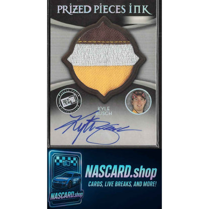 2009 Press Pass Showcase Kyle Busch Prized Pieces Ink Firesuit Patch Vault 1/1