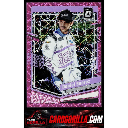 2024 Donruss #60 Daniel Suarez Optic Pink Velocity #/79