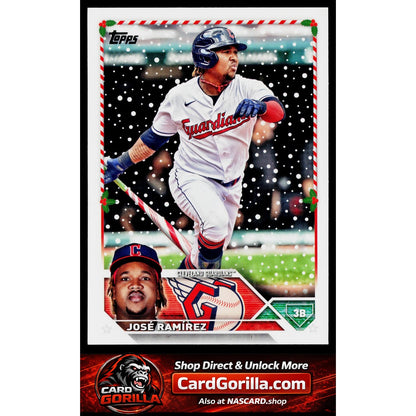 2023 Topps Holiday #H94b José Ramírez