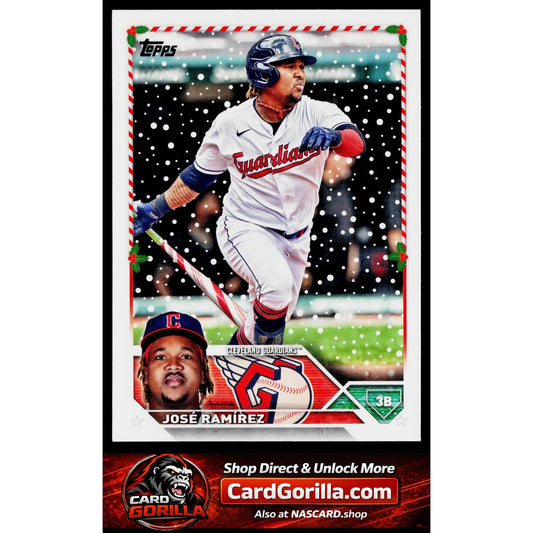 2023 Topps Holiday #H94b José Ramírez