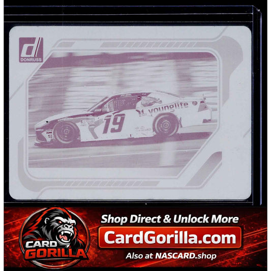 2026 Donruss #183 Aric Almirola Printing Plates #1/1