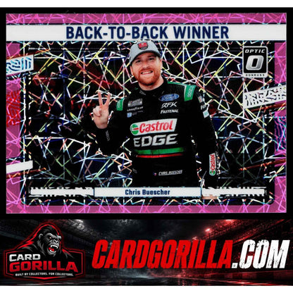 2024 Donruss #173 Chris Buescher Optic Pink Velocity #/79