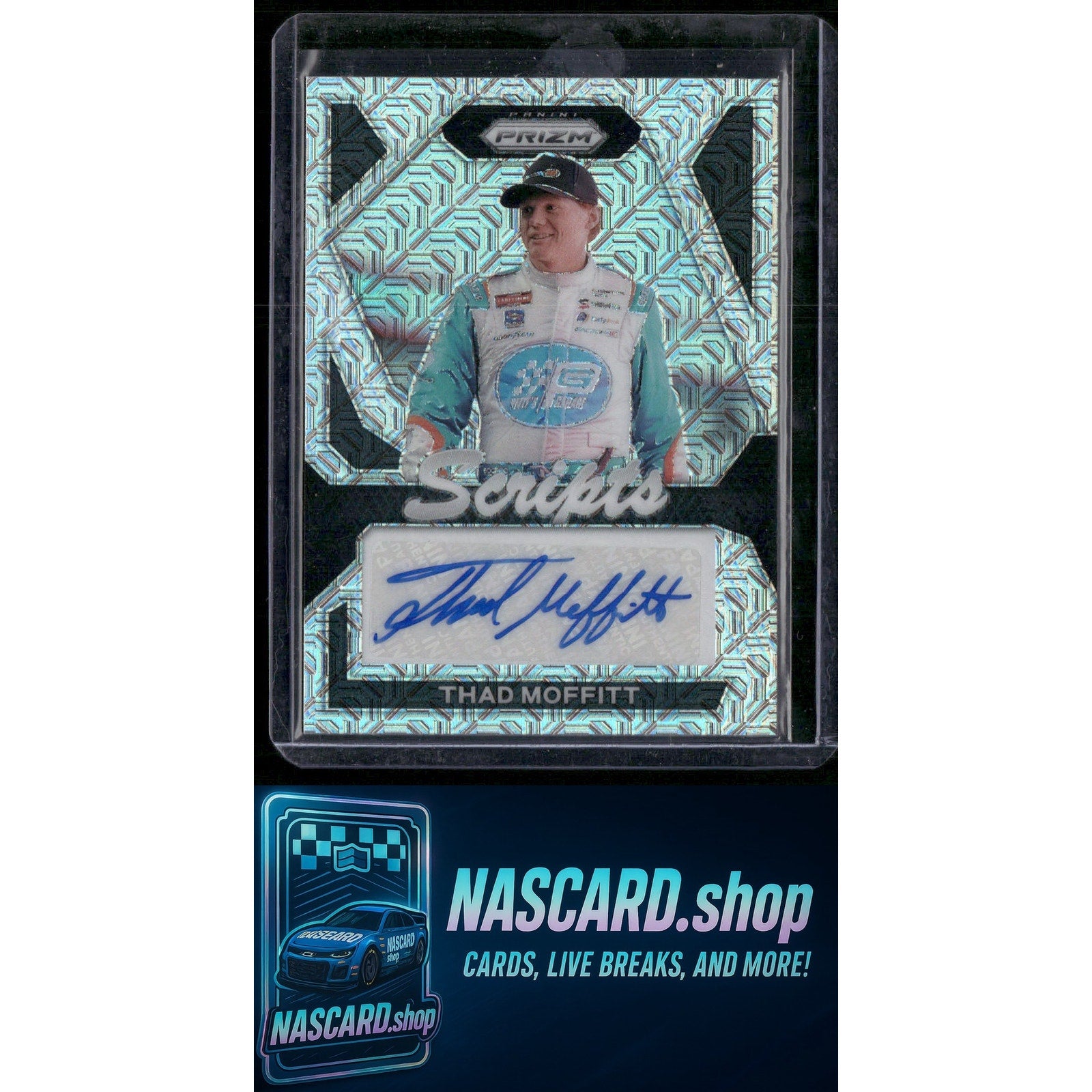 2024 Panini Prizm #S-TMT Thad Moffitt Scripts Mojo #/25 - Card Gorilla