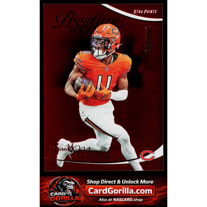 2023 Panini Prestige #51 Darnell Mooney Xtra Points Premium Red #/399