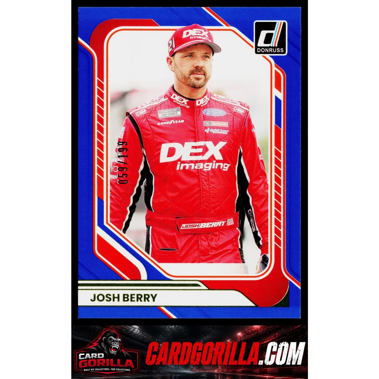 2026 Donruss #38 Josh Berry Blue #/199