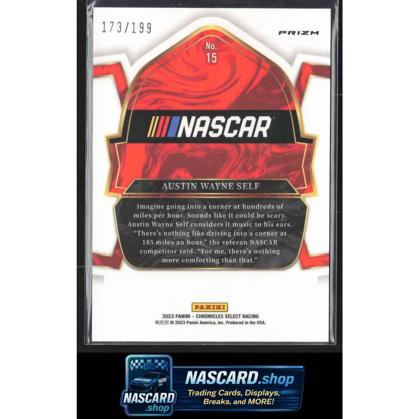 2023 Panini Chronicles #15 Austin Wayne Self Select Blue #/199