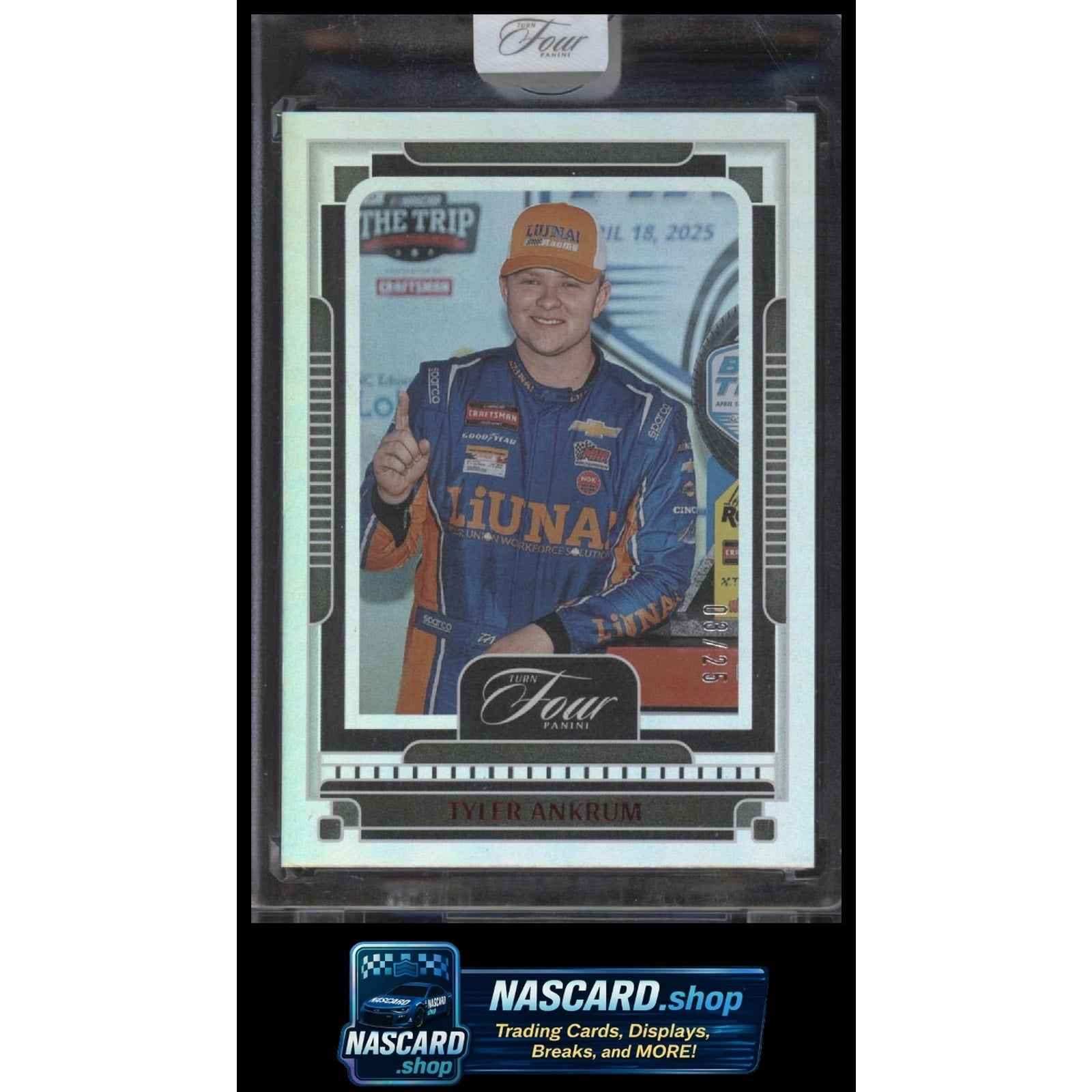 2025 Panini Turn Four #74 Tyler Ankrum Red #/25