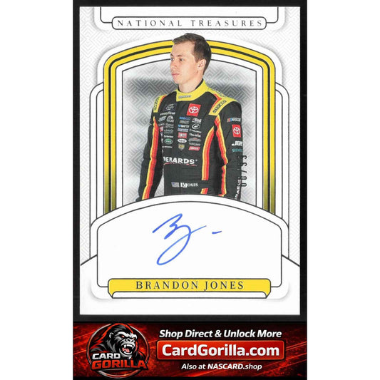 2025 Panini National Treasures #S-BJN Brandon Jones Signatures #/99