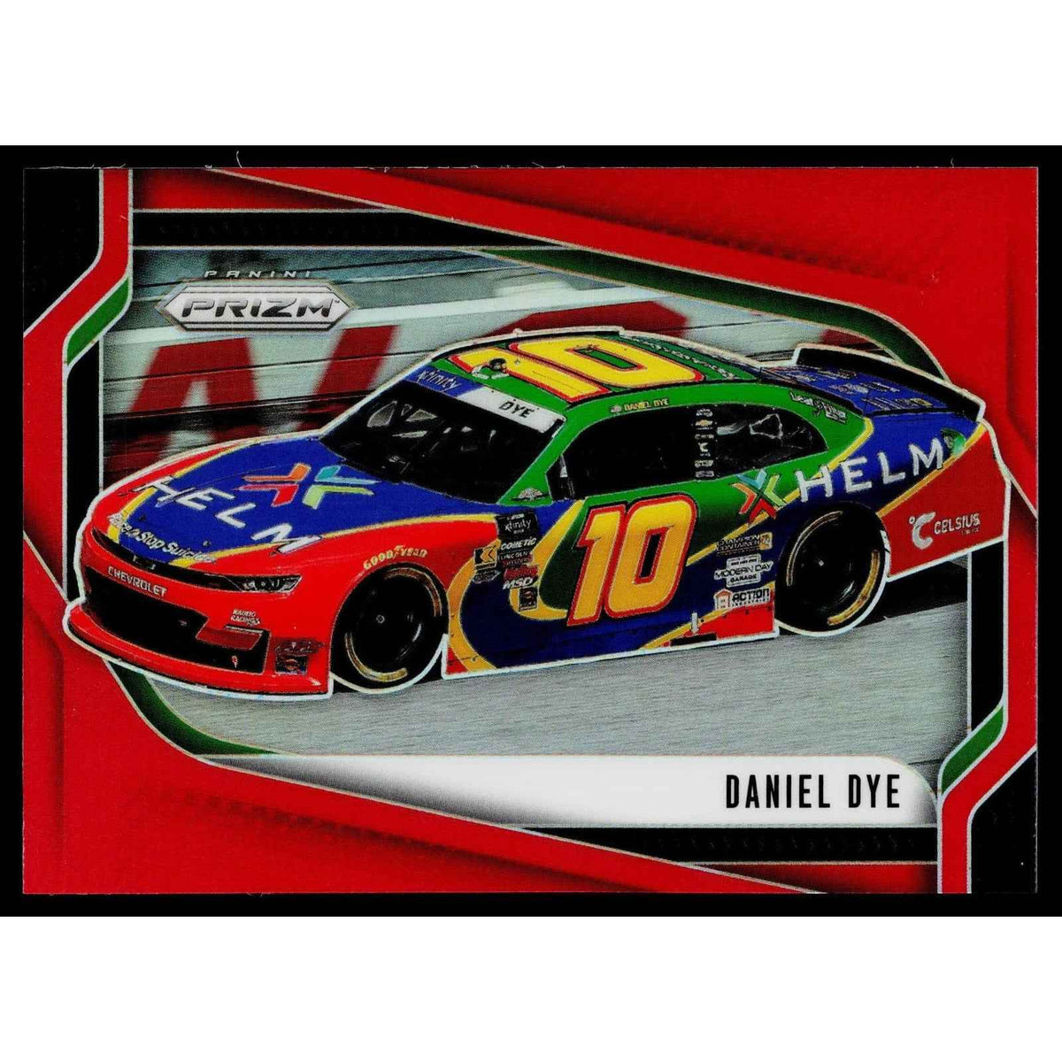 2025 Panini Prizm #147 Daniel Dye Red #/249