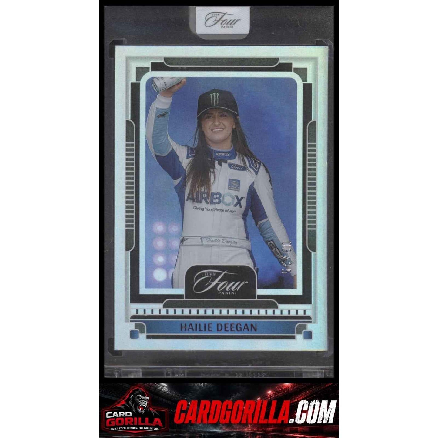 2025 Panini Turn Four #6 Hailie Deegan Red #/25