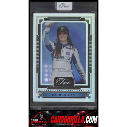 2025 Panini Turn Four #6 Hailie Deegan Red #/25