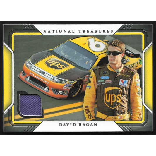 2025 Panini National Treasures #TG-DRG David Ragan Track Gear #/99
