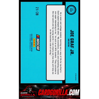 2024 Donruss #131 Joe Graf Jr. Optic Black Velocity #/39