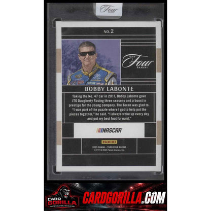 2025 Panini Turn Four #2 Bobby Labonte #/75