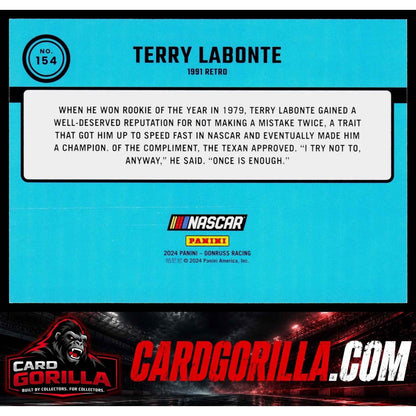 2024 Donruss #154 Terry Labonte Pink #/25