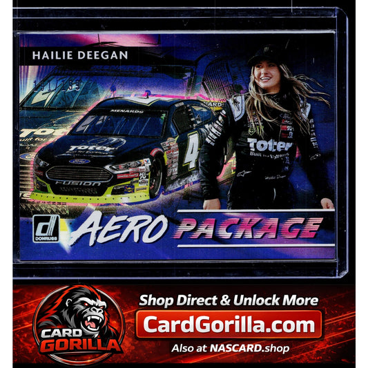 2021 Donruss #AERO15 Hailie Deegan Aero Package