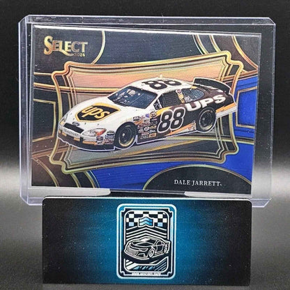 2024 Panini Select Racing Pit Road Black And Blue Prizm #184 Dale Jarrett /49 - NASCARD.shop