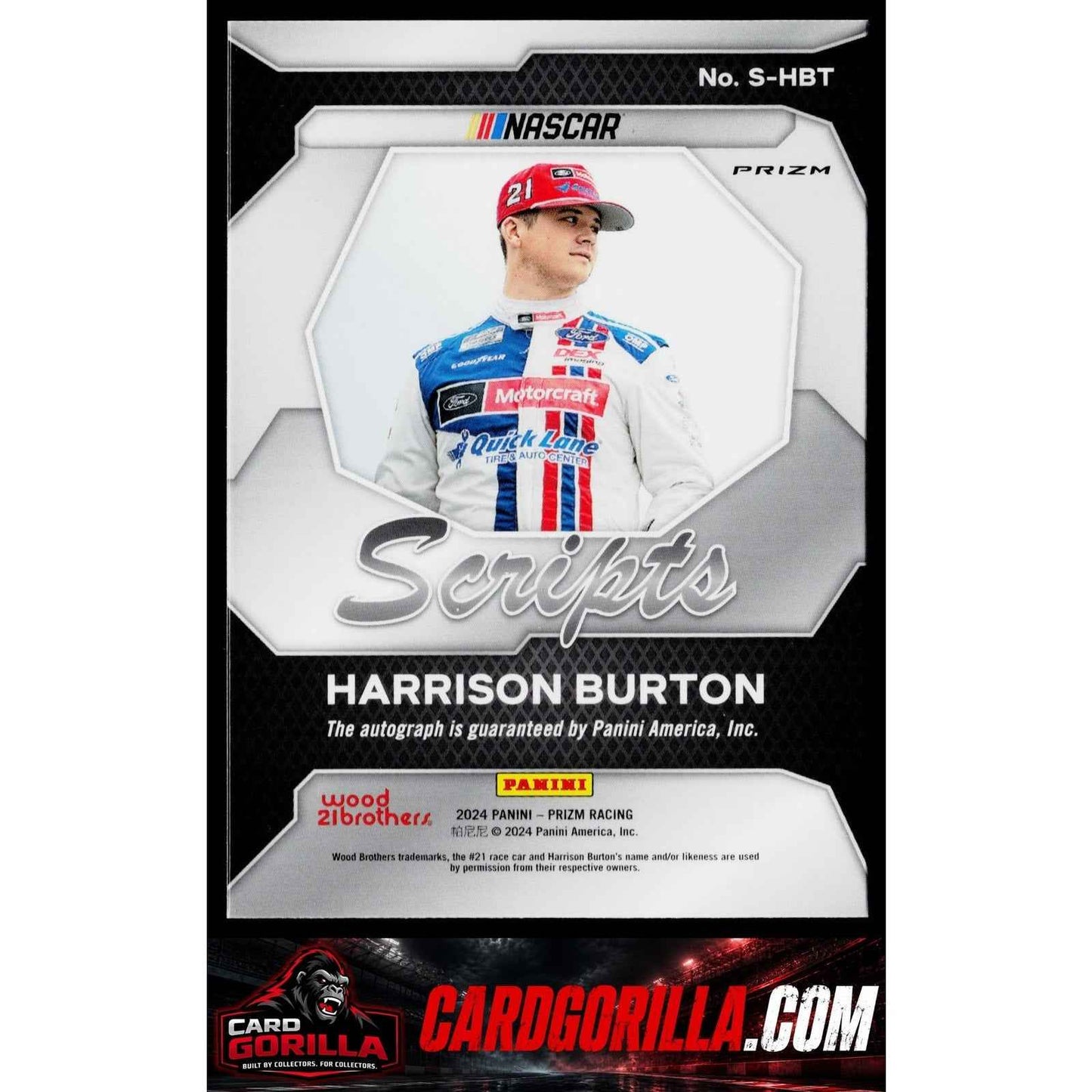 2024 Panini Prizm #S-RTX Ryan Truex Scripts