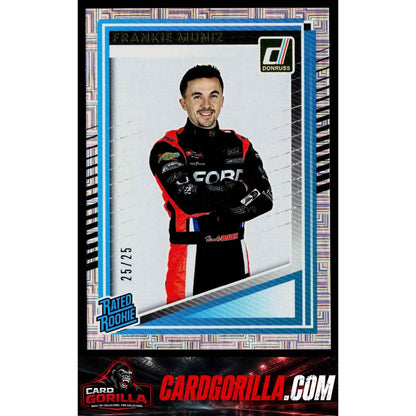 2025 Donruss #99 Frankie Muniz Rated Rookie Mojo #/25
