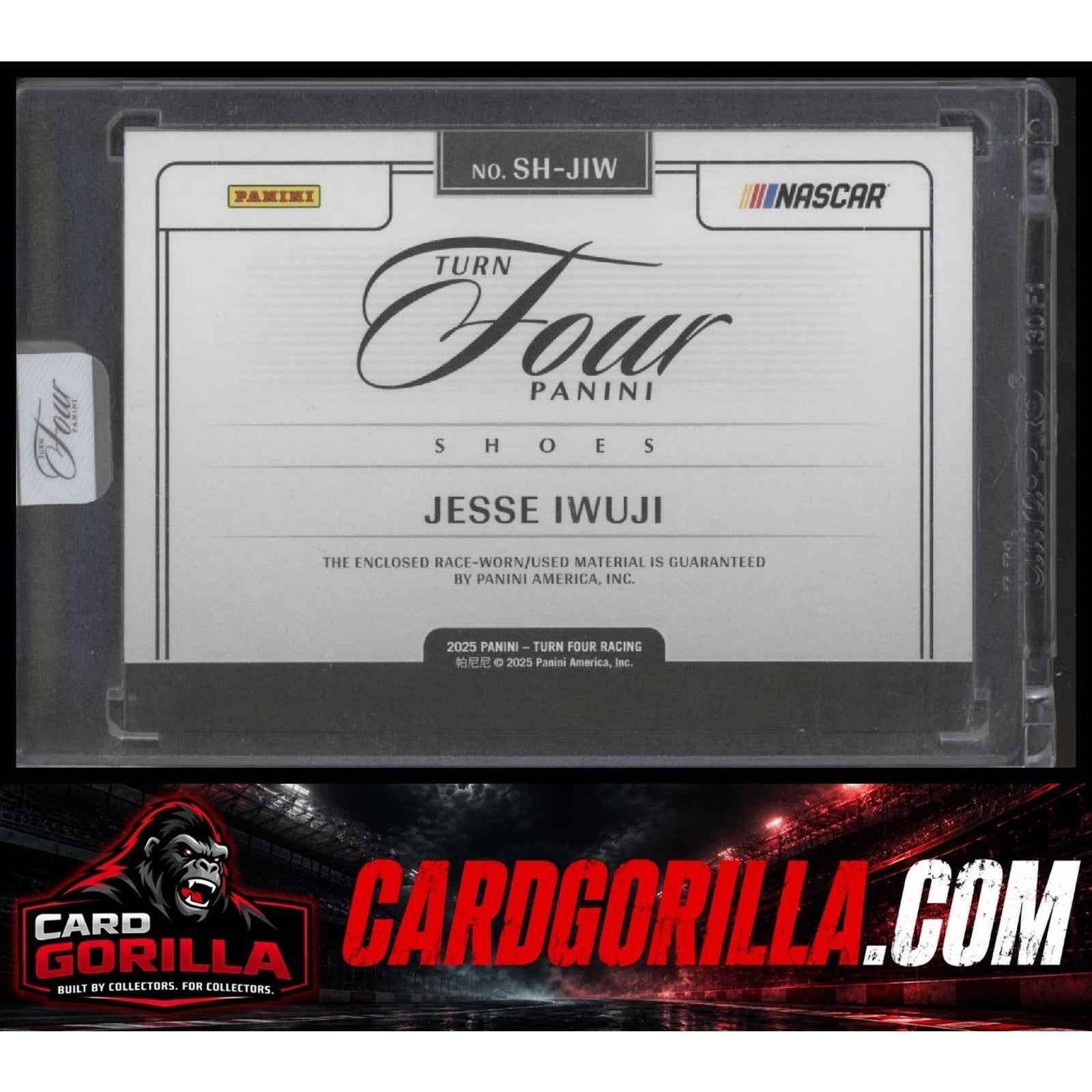 2025 Panini Turn Four #SH-JIW Jesse Iwuji Shoes #/75