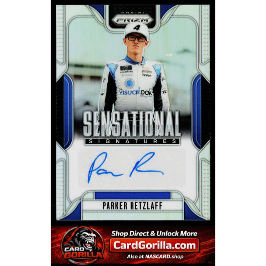 2025 Panini Prizm #SS-PRT Parker Retzlaff Sensational Signatures
