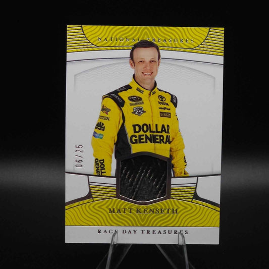 2023 Panini National Treasures Race Used Tire Holo Silver Matt Kenseth /25 - NASCARD.shop