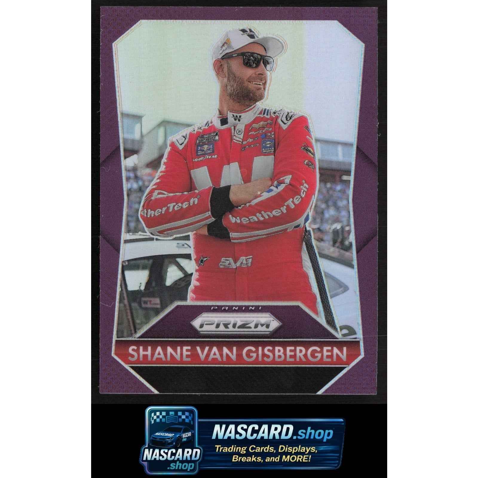 2025 Panini Prizm Throwback #200 Shane Van Gisbergen Purple #/99