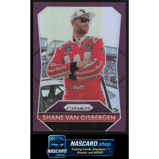 2025 Panini Prizm Throwback #200 Shane Van Gisbergen Purple #/99
