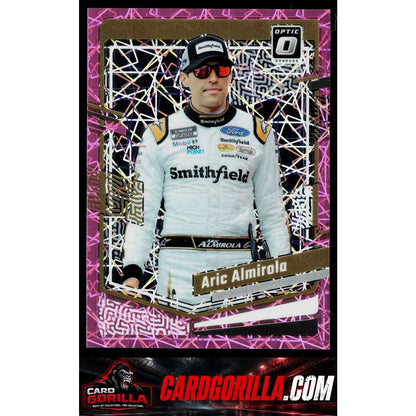 2024 Donruss #33 Aric Almirola Optic Pink Velocity #/79