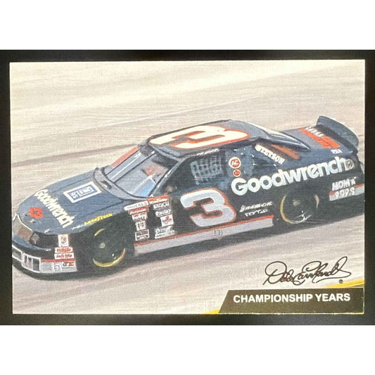 2002 Dale Earnhardt The Artist Series Bill Purdom #40 Championship Years