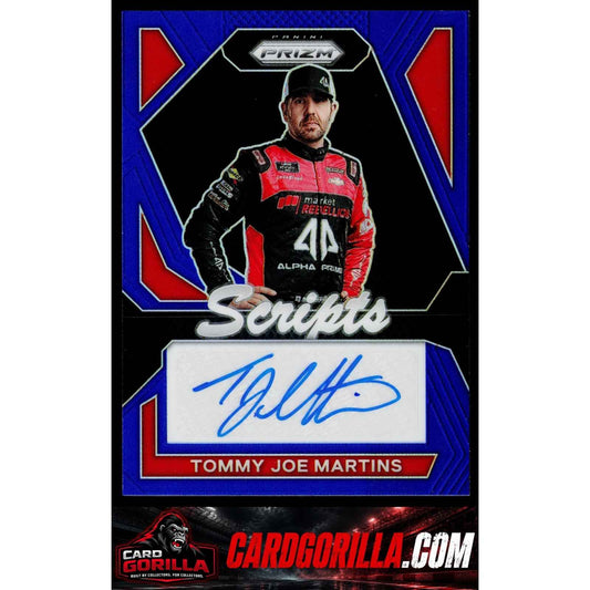 2024 Panini Prizm #S-TJM Tommy Joe Martins Scripts Blue #/49