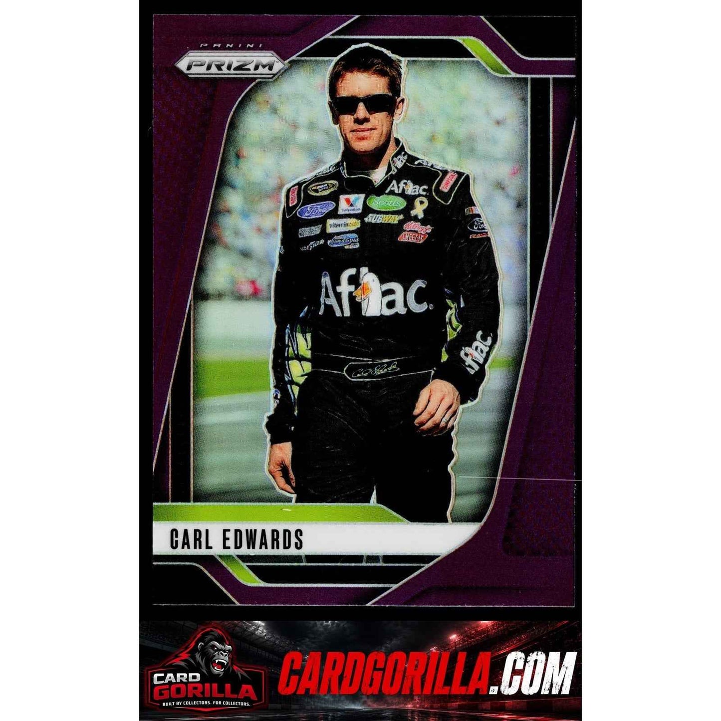 2025 Panini Prizm #93 Carl Edwards Purple #/99