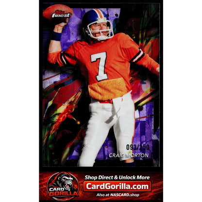 2024 Finest #21 Craig Morton Purple Refractor #/250